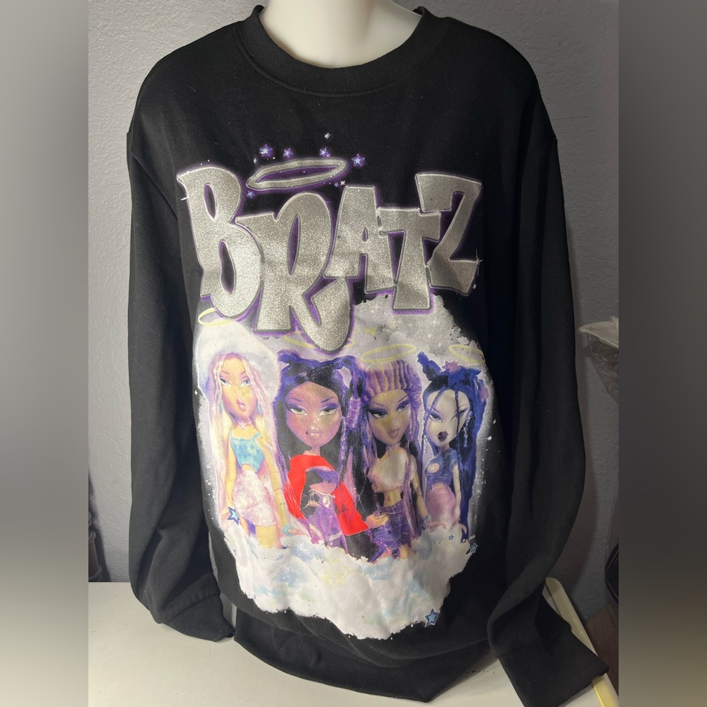 Bratz Black Crewneck